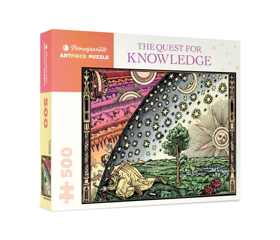 Pomegranate Quest for Knowledge puslespil 500 brikker gravering