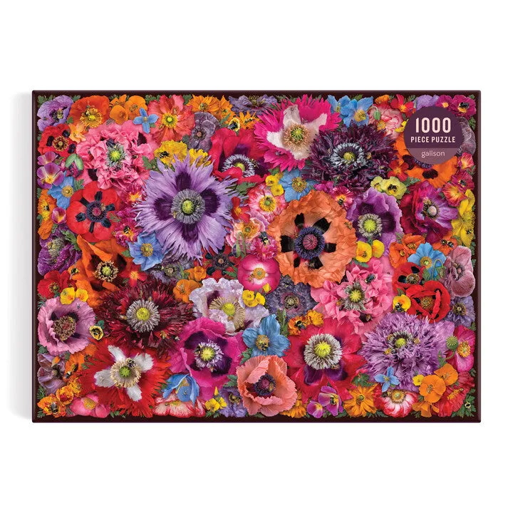 Good Puzzle Co Bees in the Poppies puslespil 1000 brikker