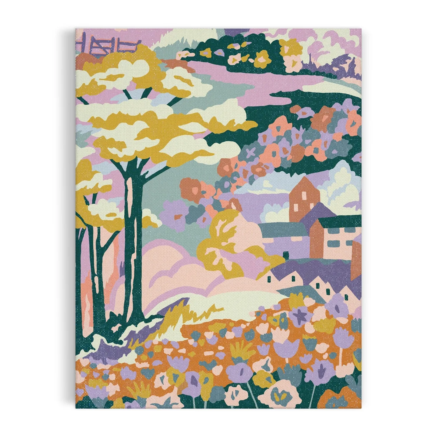 Galison Liberty Coastal Parade mal efter tal 9x12 kyst