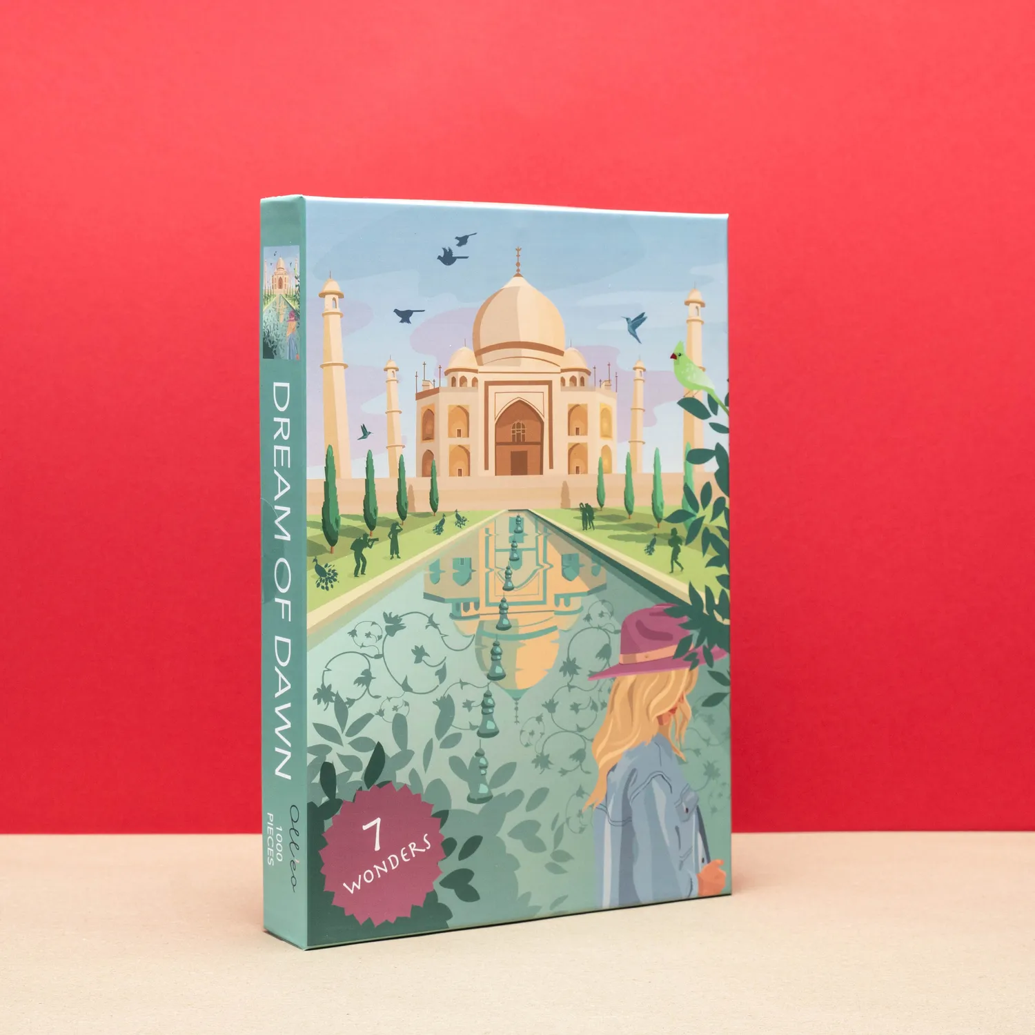 Olleo Taj Mahal Dream of Dawn puslespil 1000 brikker