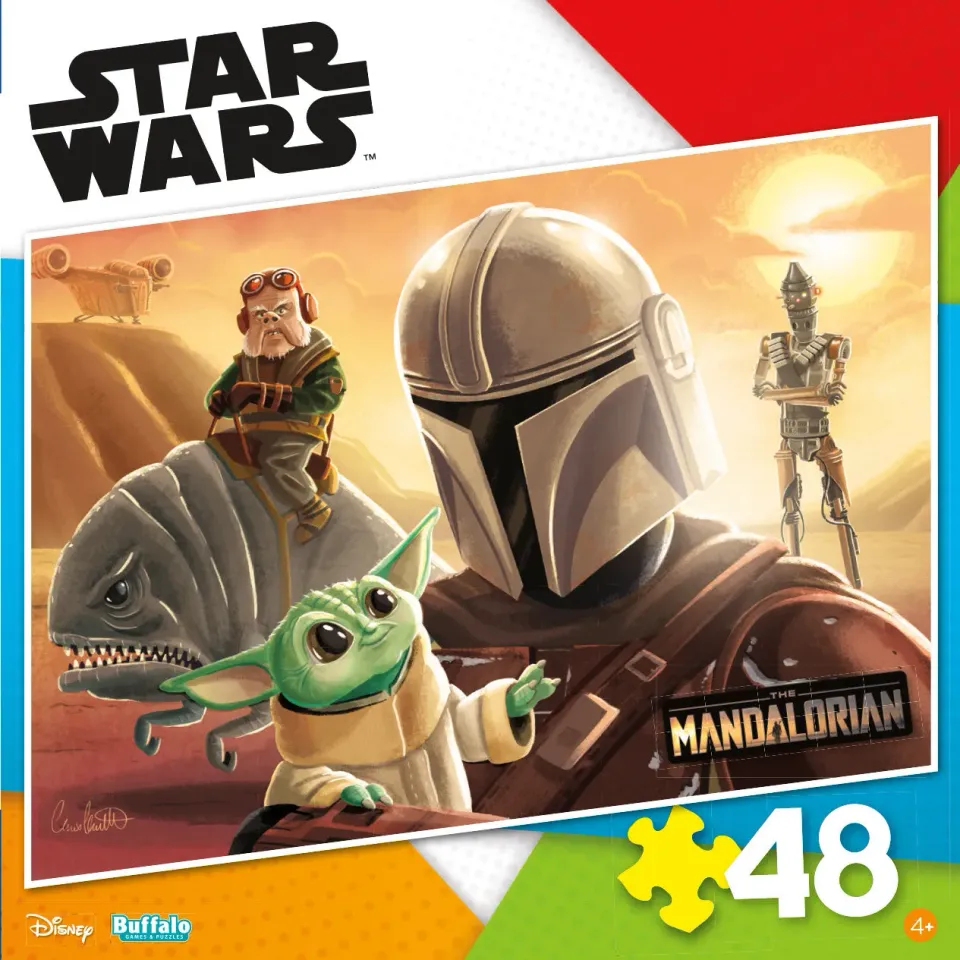 Buffalo Games Star Wars Precious Cargo puslespil 48 brikker børn