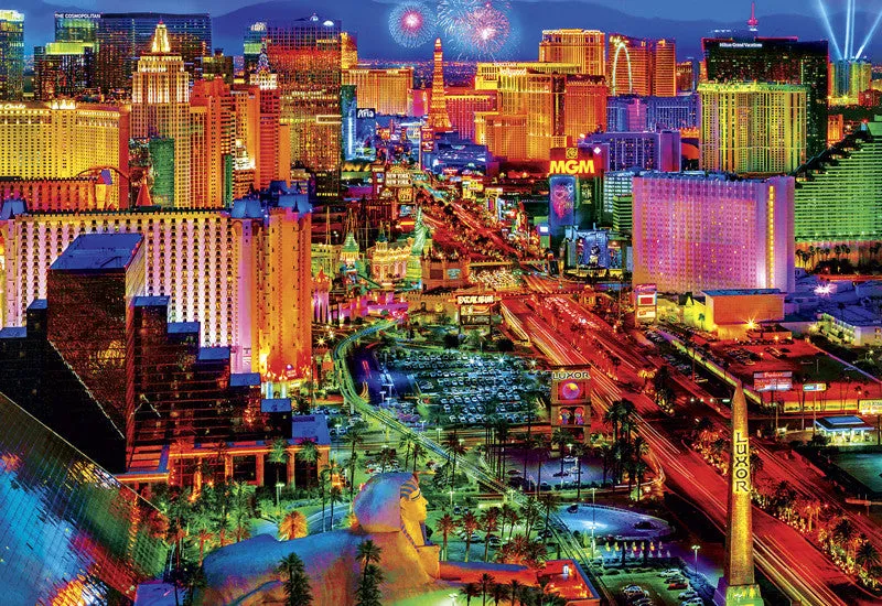 Buffalo Games Viva Las Vegas puslespil 2000 brikker nat