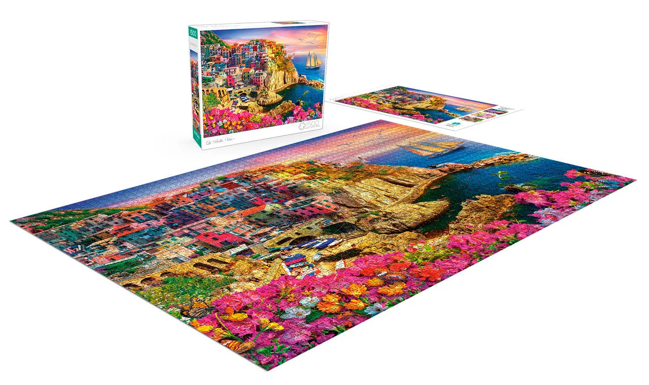 Buffalo Games La Bella Vita 1500 puslespil Italien
