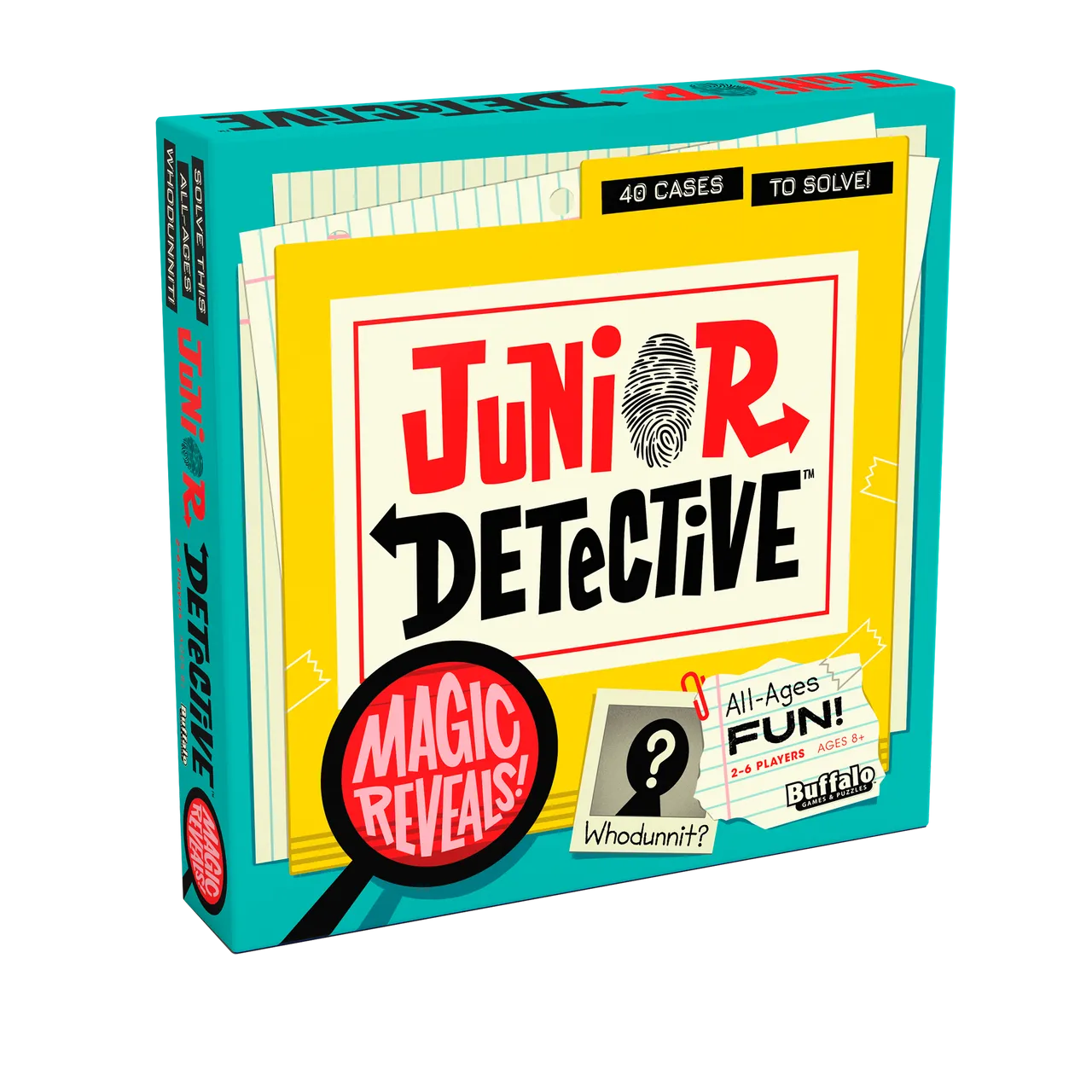 Buffalo Games Junior Detective familiespil 40 sager