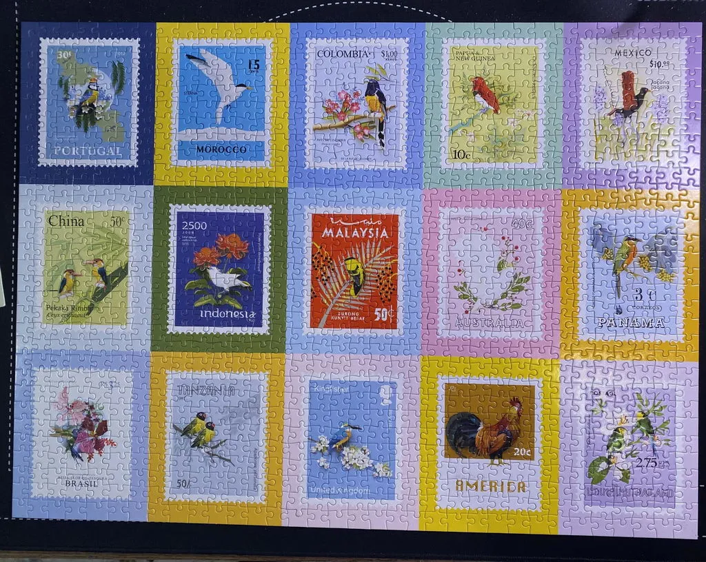 Good Puzzle Co. Birds of the World puslespil 1000 brikker fugle