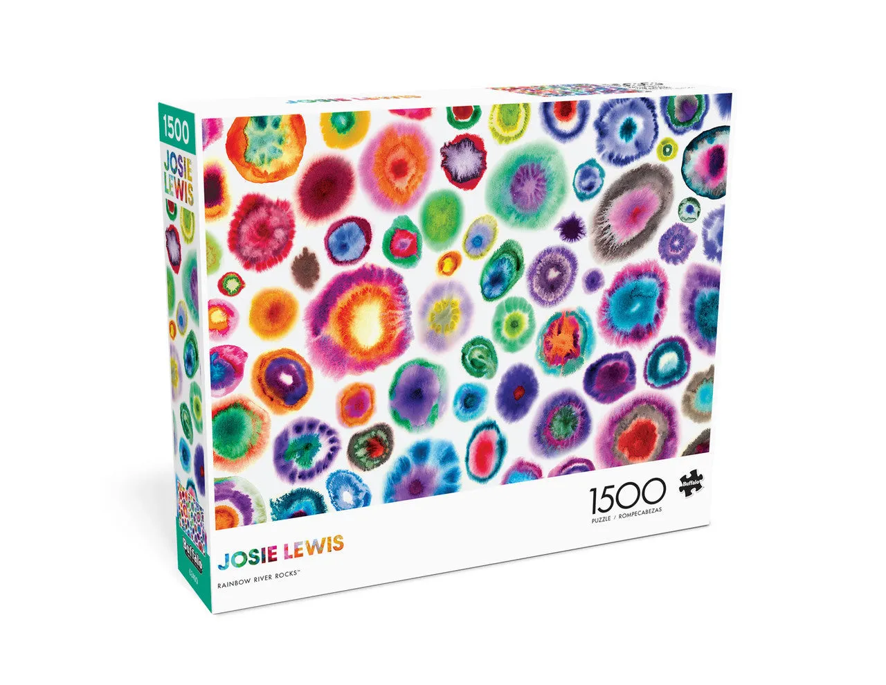Buffalo Games Josie Lewis Rainbow River Rocks puslespil 1500 brikker