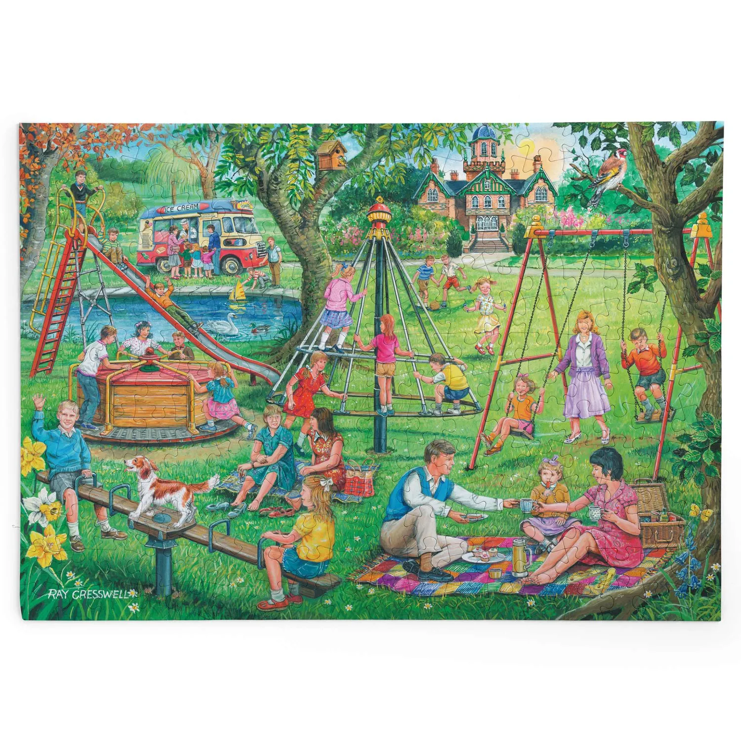 House of Puzzle Park & Rides puslespil BIG 250 store brikker