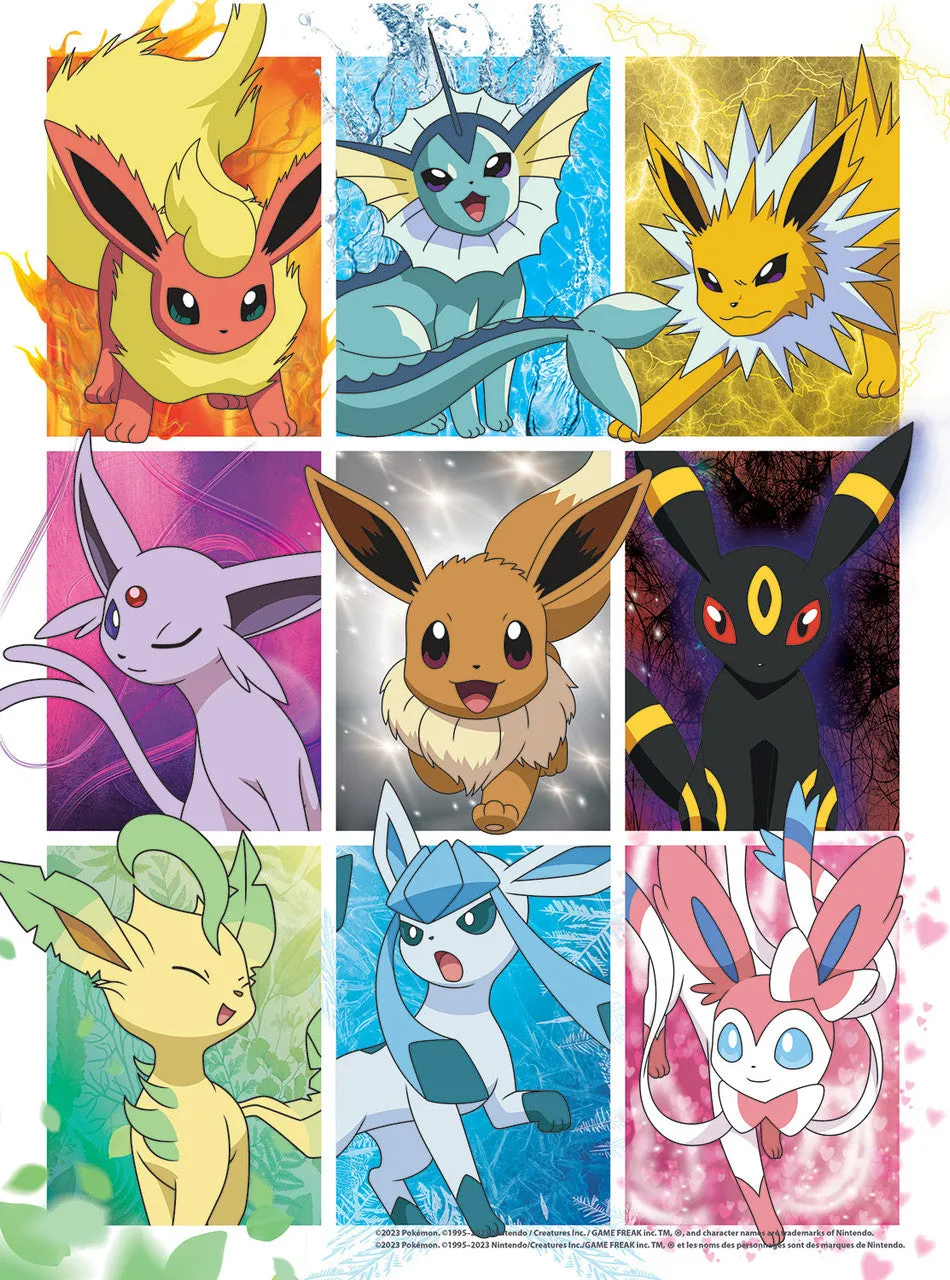 Buffalo Games Eevee Montage puslespil 4-pak 1400 brikker