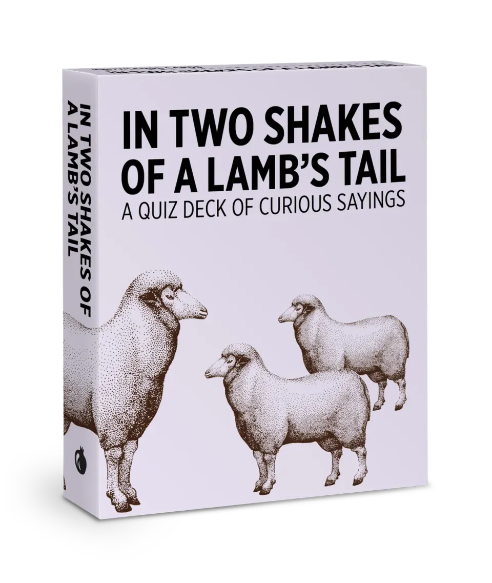 Pomegranate In Two Shakes of a Lamb's Tail quizkort 48 stk