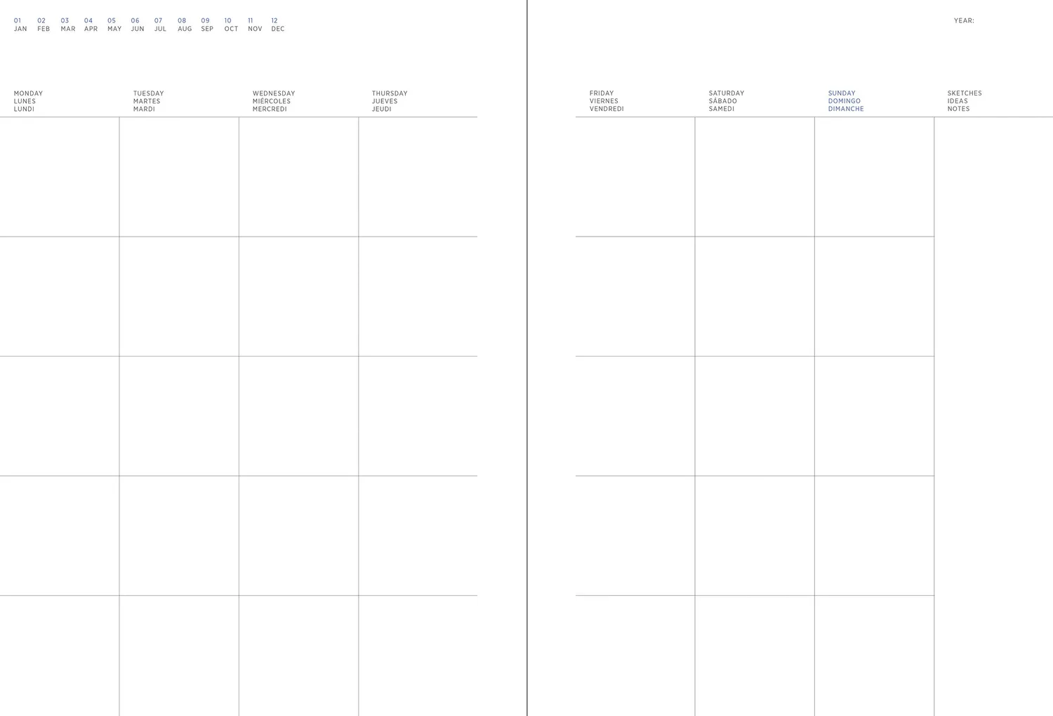 Pomegranate B. Kliban Cats planner kalender udateret katte