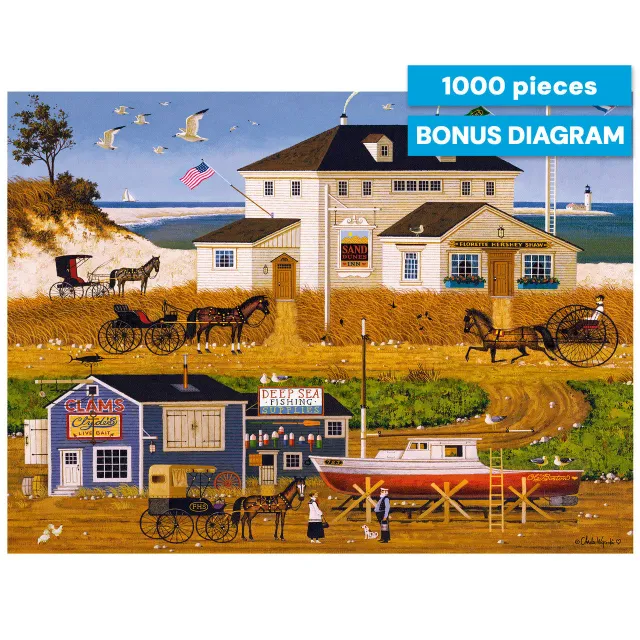 Buffalo Games Stoney Bay puslespil 1000 brikker Wysocki