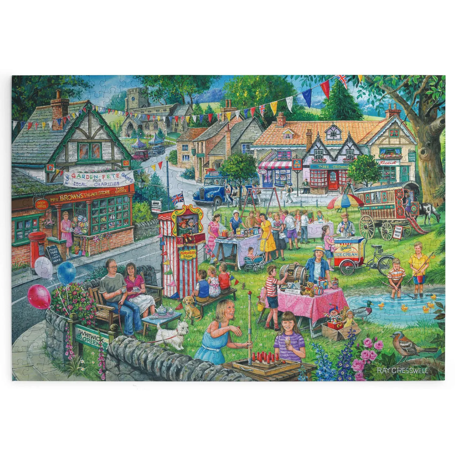 House of Puzzles Summer Green 500 puslespil 500 brikker sommer