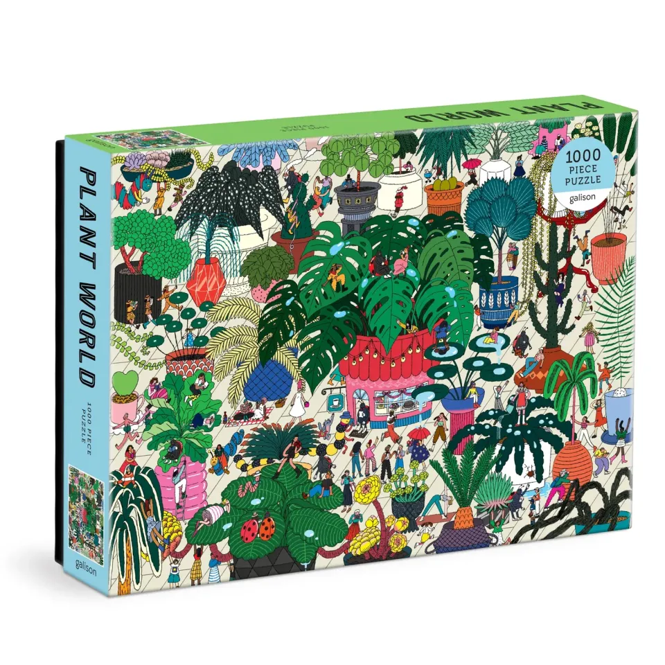Galison Plant World puslespil 1000 brikker botanik