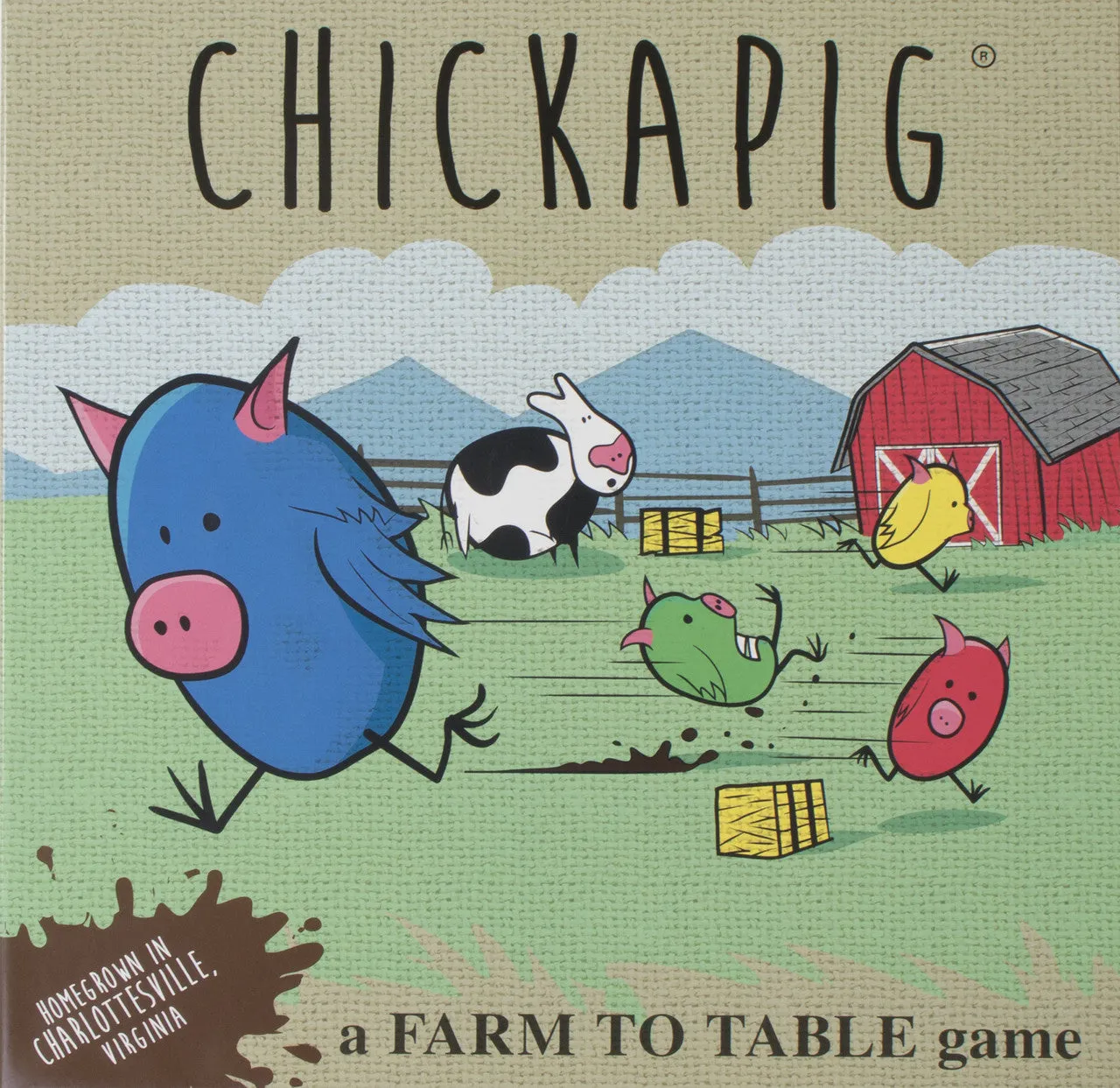 Buffalo Games Chickapig brætspil 2-4 spillere strategi