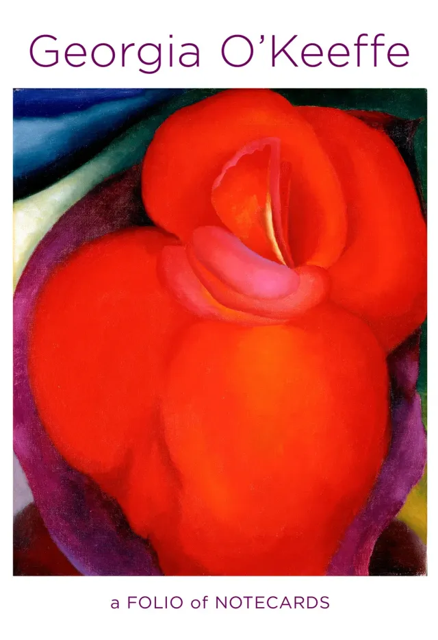 Pomegranate O’Keeffe kortmappe – blomster 10 kort