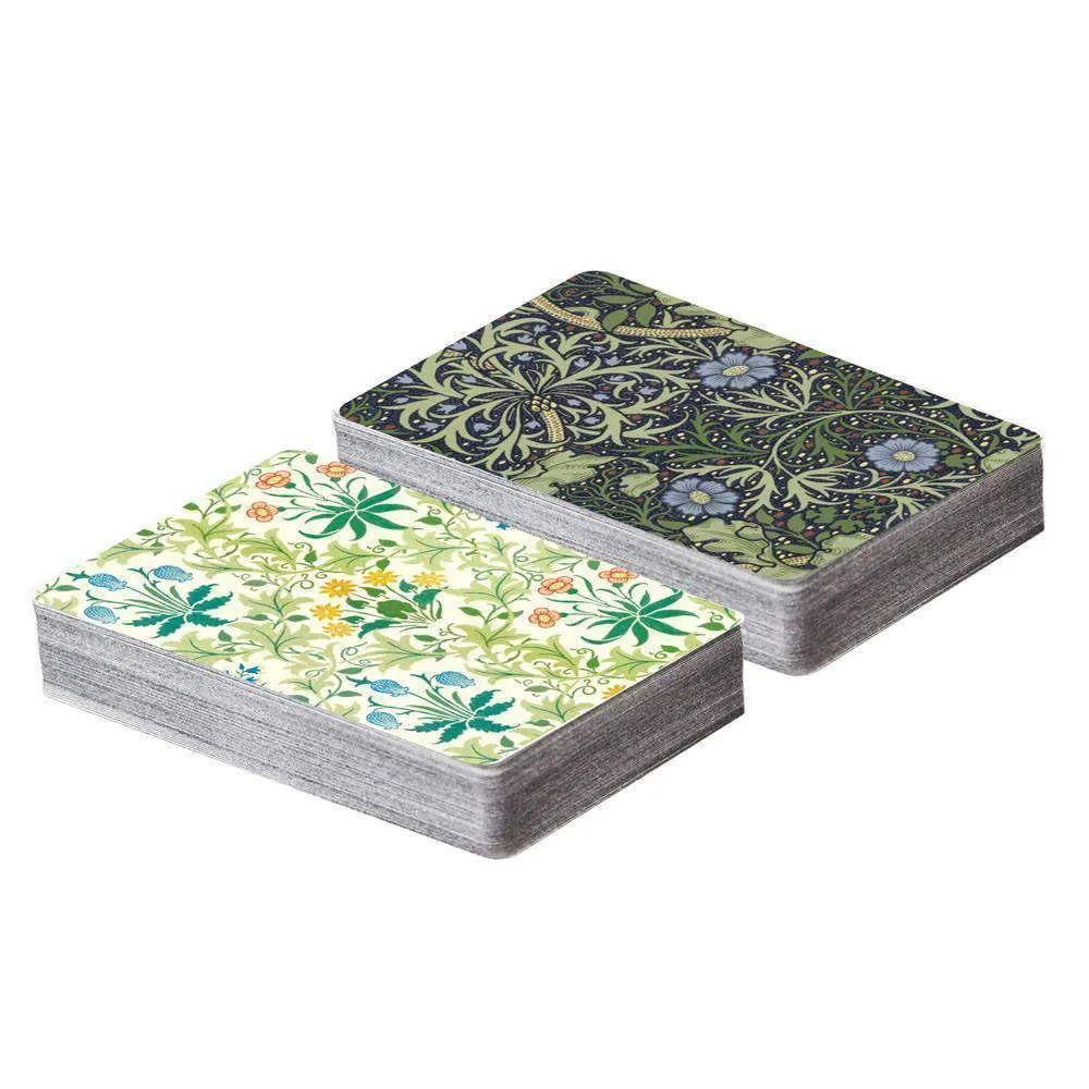 Good Puzzle Co. William Morris spillekort 2 sæt celandine
