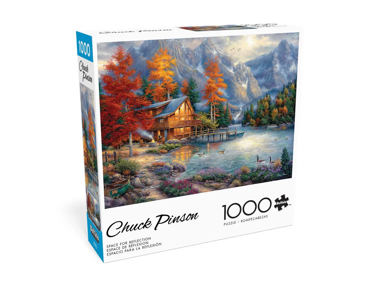 Buffalo Games Escapes Space for Reflection puslespil 1000 brikker