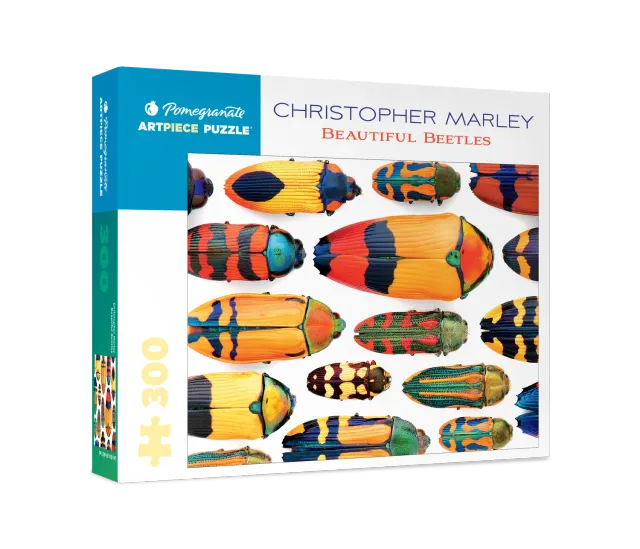 Pomegranate Christopher Marley Beautiful Beetles puslespil 300 brikker