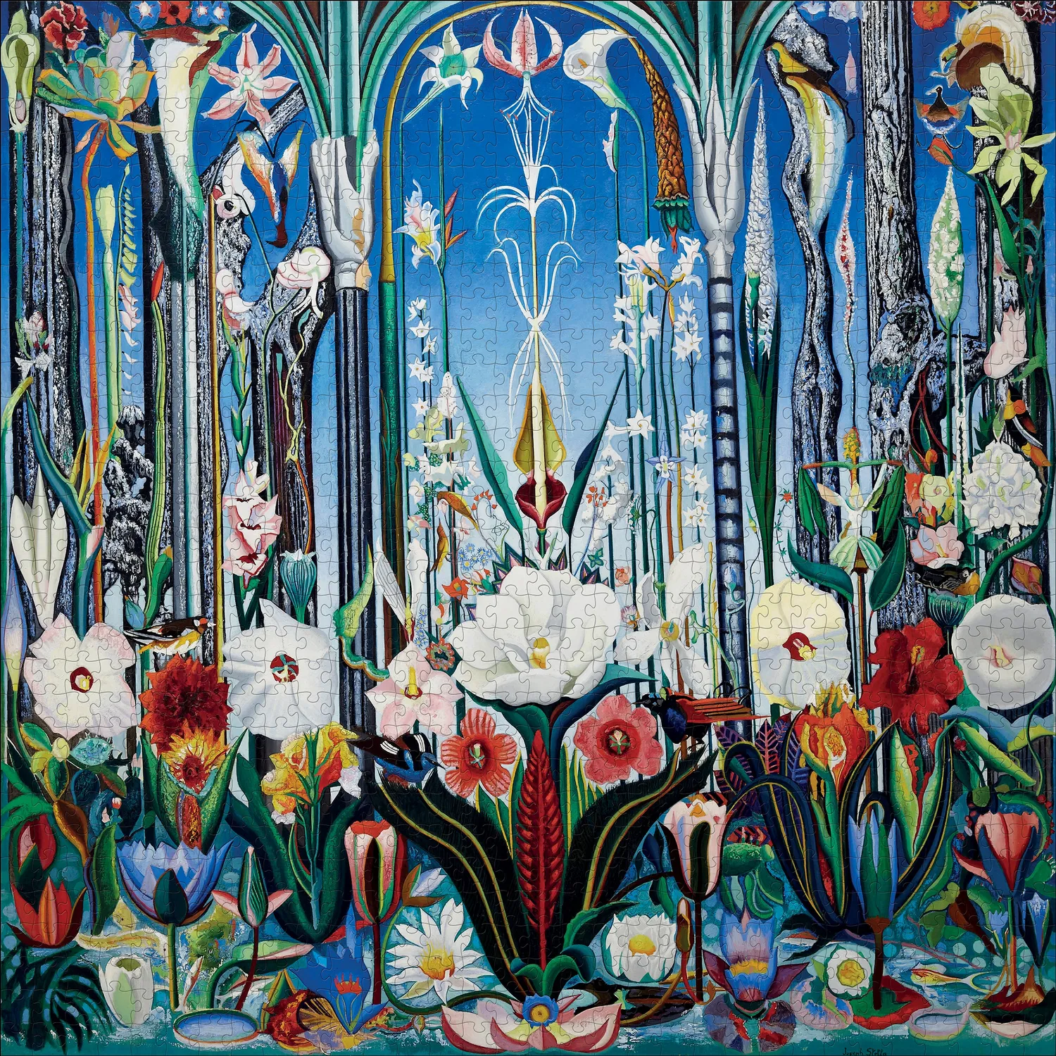 Pomegranate Joseph Stella Flowers Italy puslespil 1000 blomster