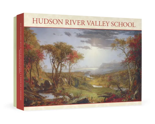Pomegranate Hudson River Valley School kortsæt 20 stk landskab