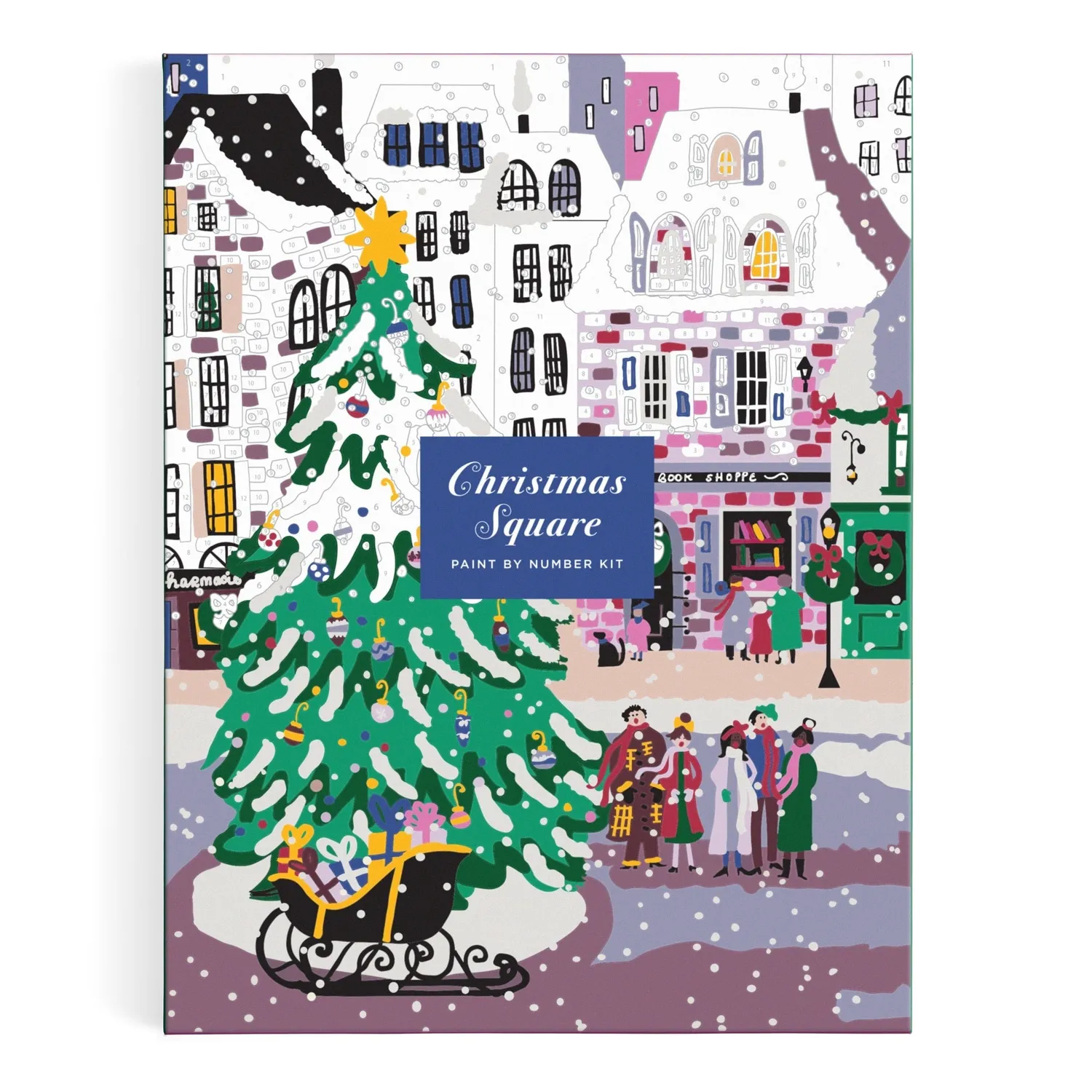 Good Puzzle Co. Joy Laforme Christmas mal-sæt 23x30 cm jul