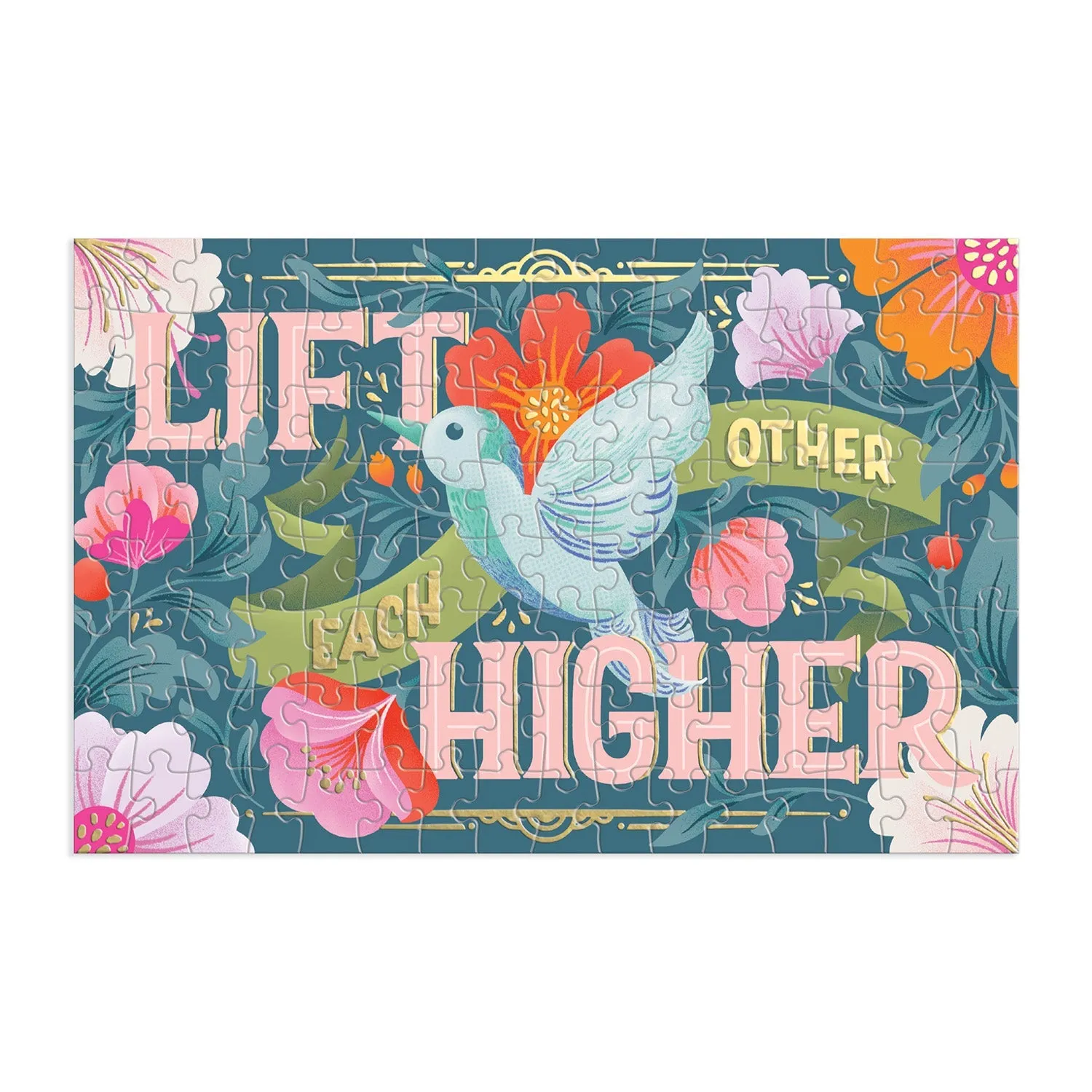 Galison Lift Each Other Higher puslespil 128 brikker fugl