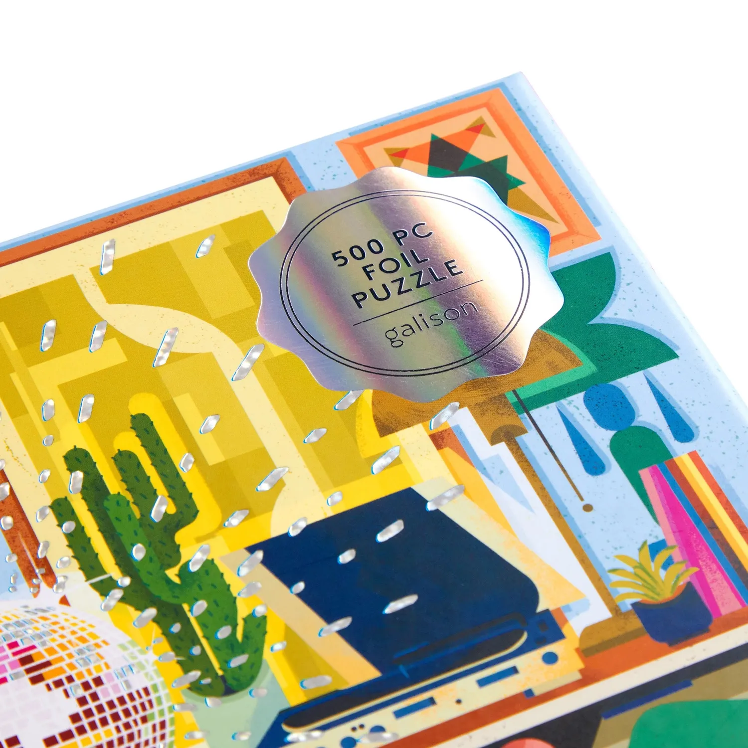 Good Puzzle Co. Eurekart Studio Disco Life puslespil 500 brikker folie