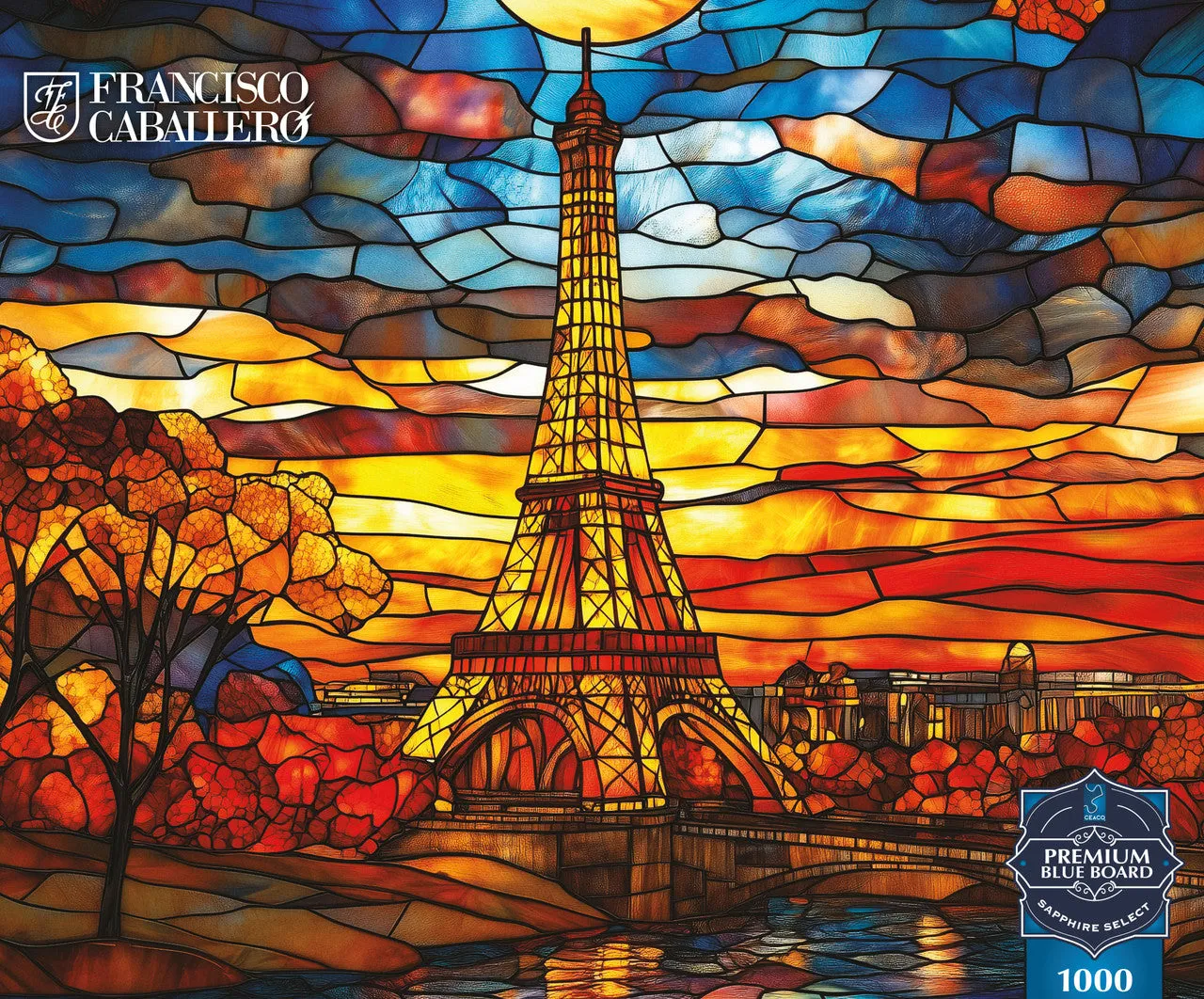 Buffalo Games Sapphire Parisian Dream puslespil 1000 brikker