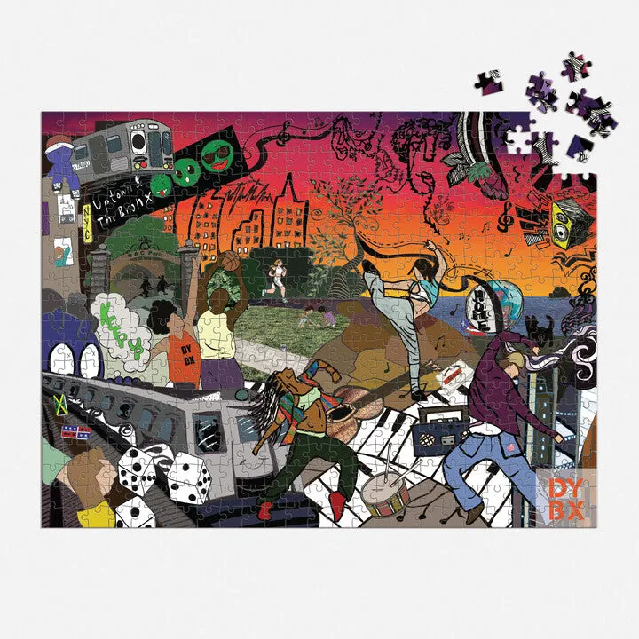 Good Puzzle Co. Bearden DreamYard puslespil 500 brikker dobbeltsidet