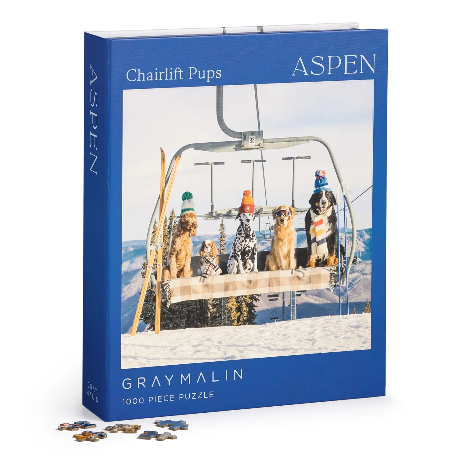 Good Puzzle Co. Gray Malin Aspen puslespil 1000 brikker