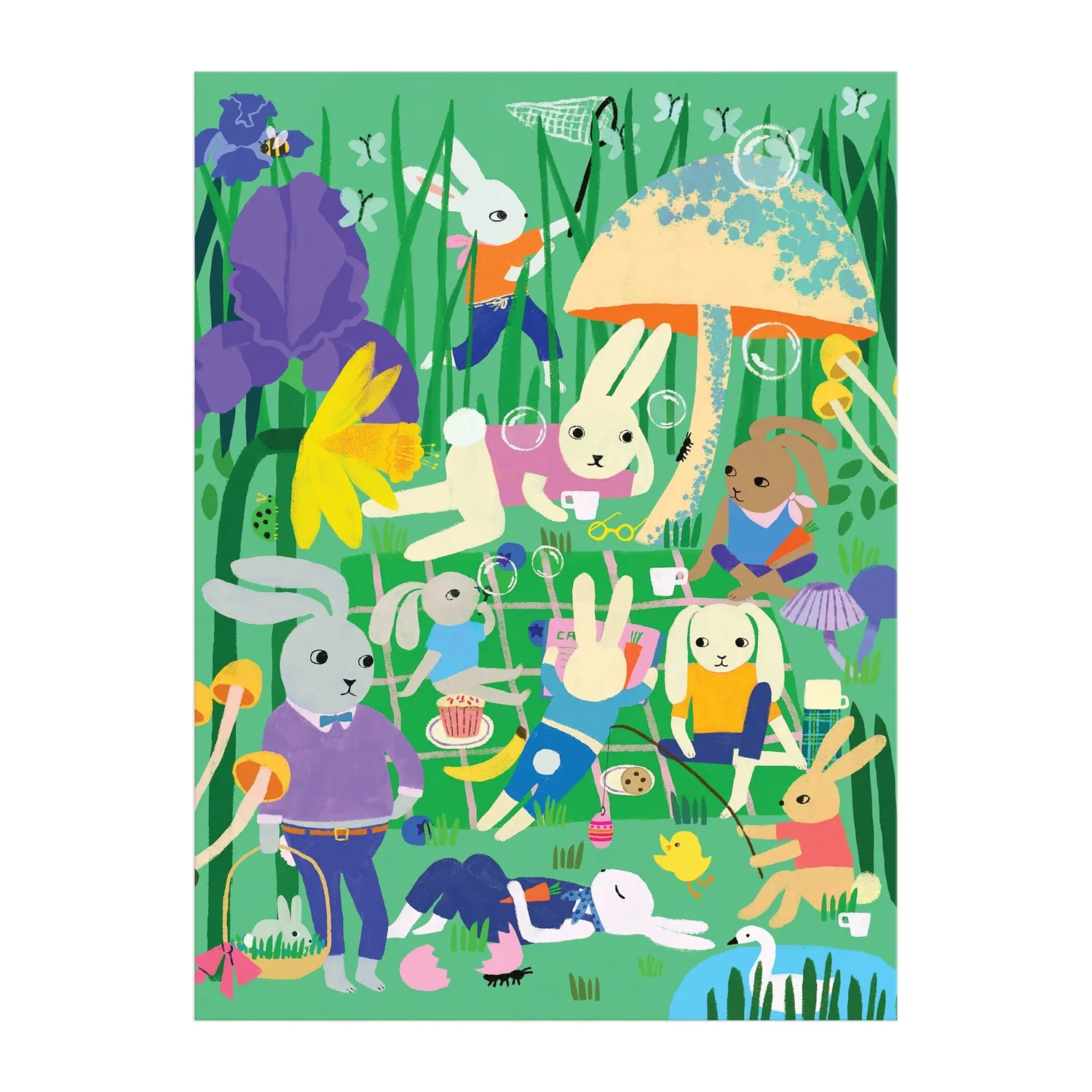 Good Puzzle Co. Anne Bentley Bunny Daydream puslespil 1000 brikker påske