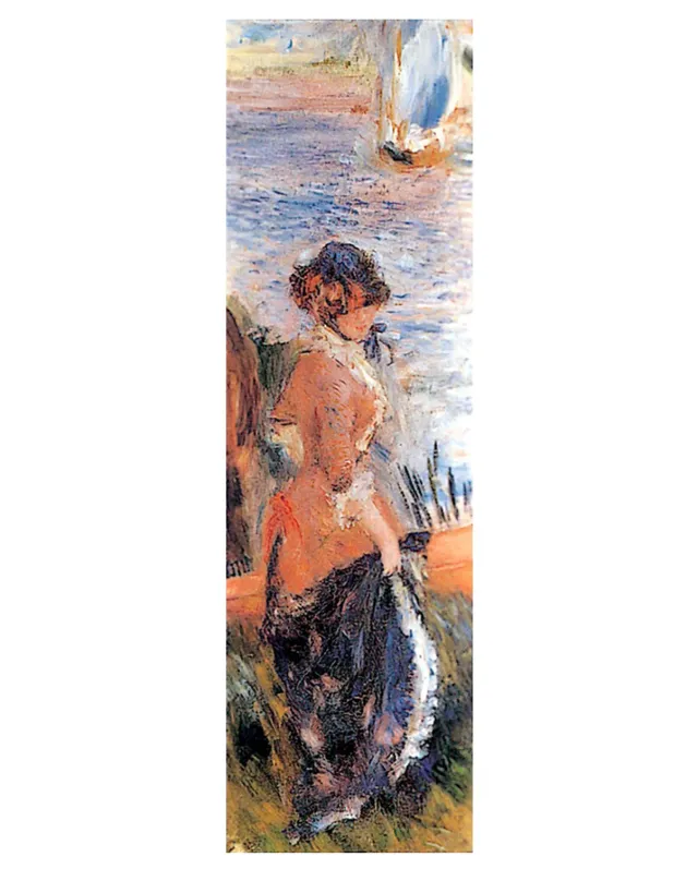 Pomegranate Renoir Oarsmen at Chatou bogmærke impressionisme
