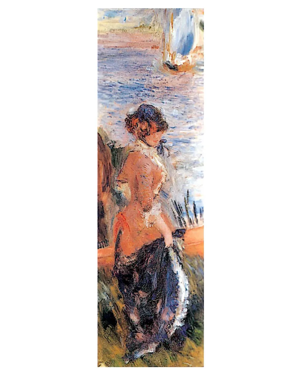 Pomegranate Renoir Oarsmen at Chatou bogmærke impressionisme