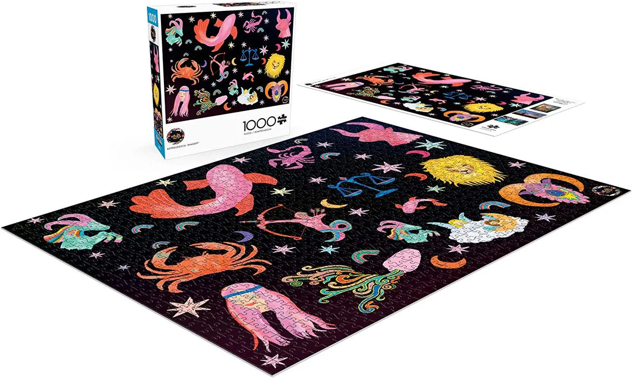 Buffalo Games Photography Astrological puslespil 1000 brikker stjernetegn
