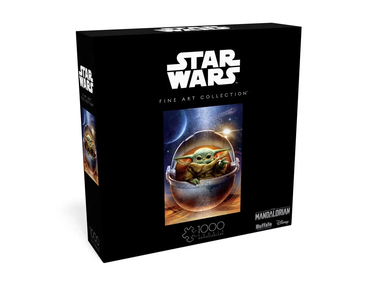 Buffalo Games Star Wars Galactic Child puslespil 1000 brikker Grogu