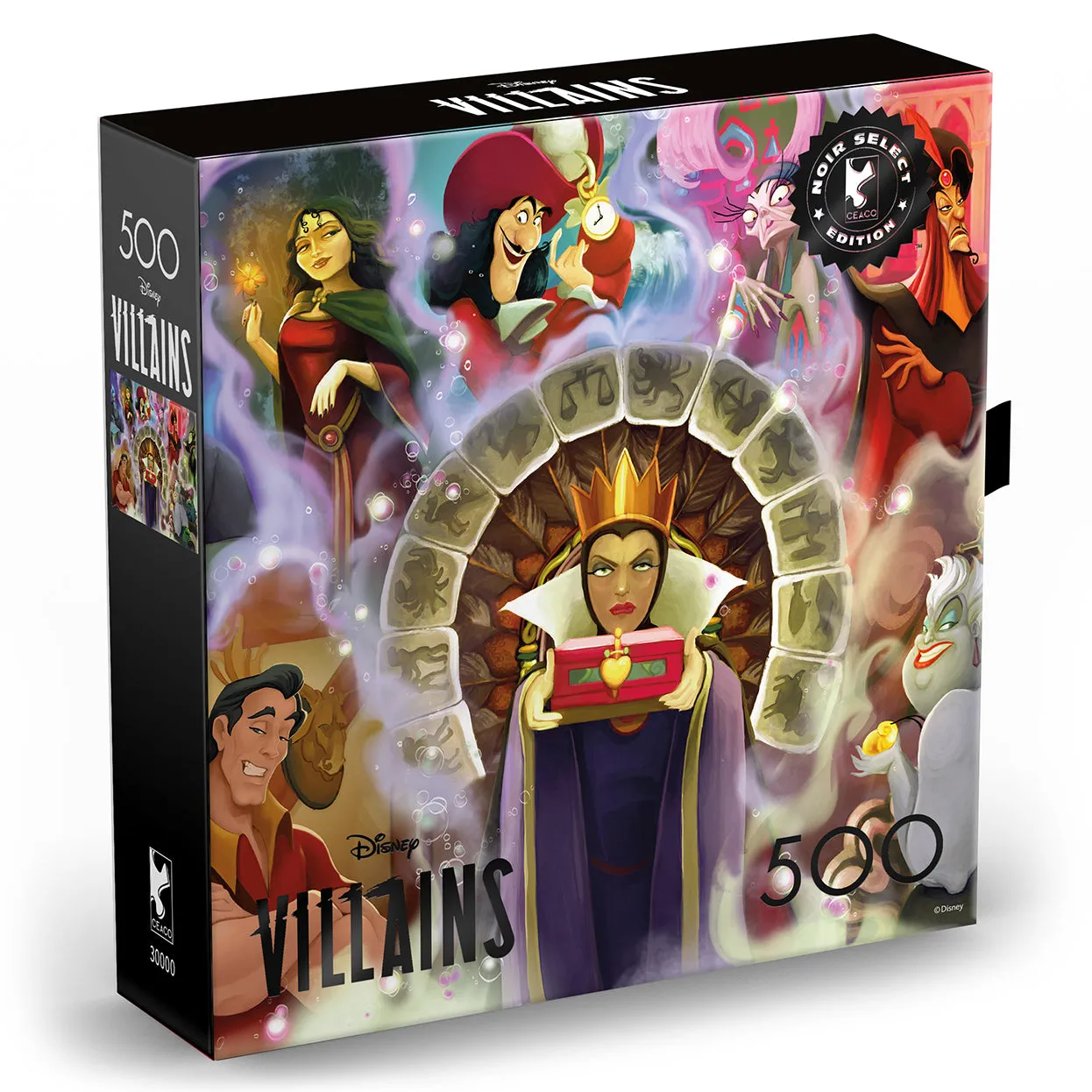 Buffalo Games Noir Select Disney Villains puslespil 500 brikker