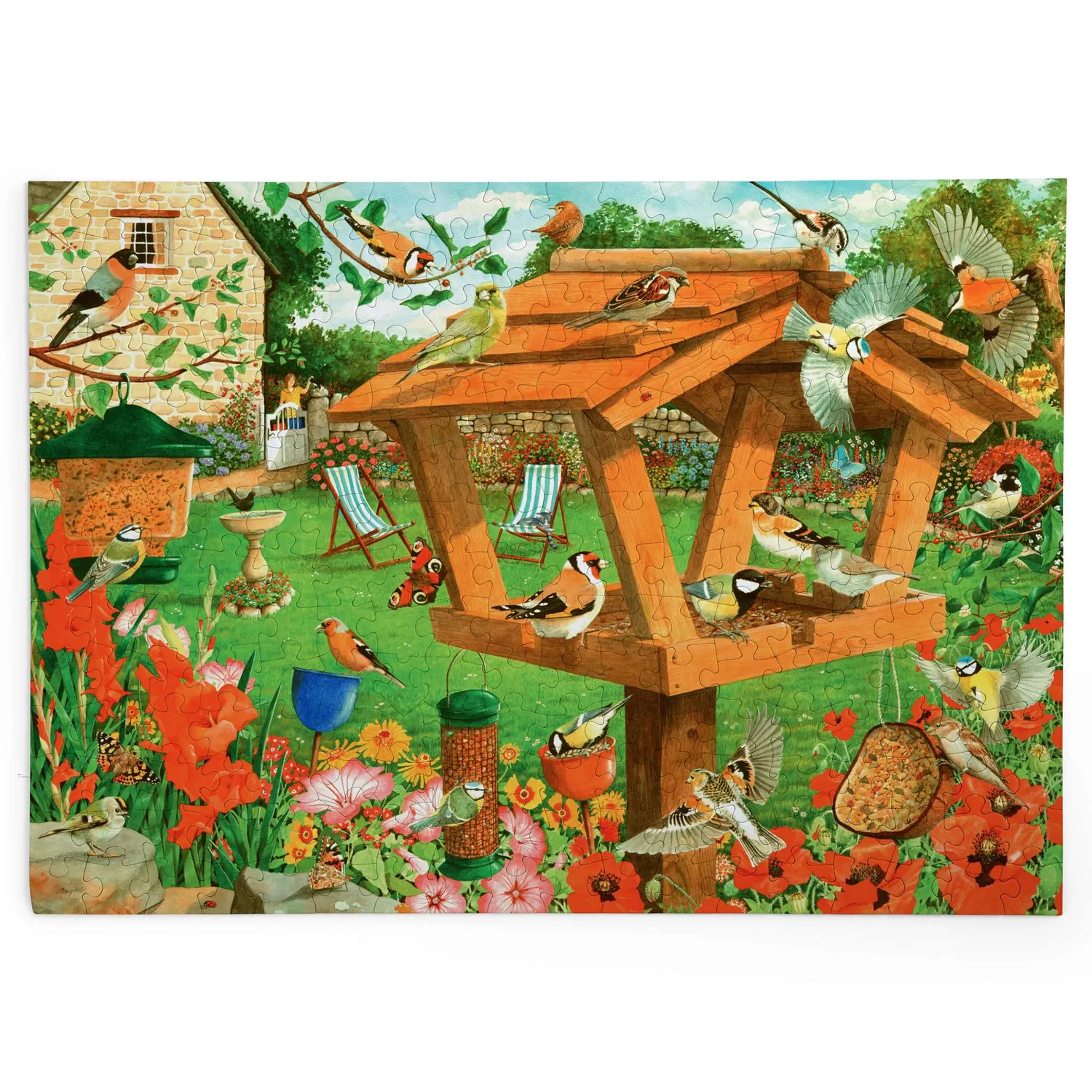 House of Puzzles Strictly Birds BIG 250 puslespil havefugle
