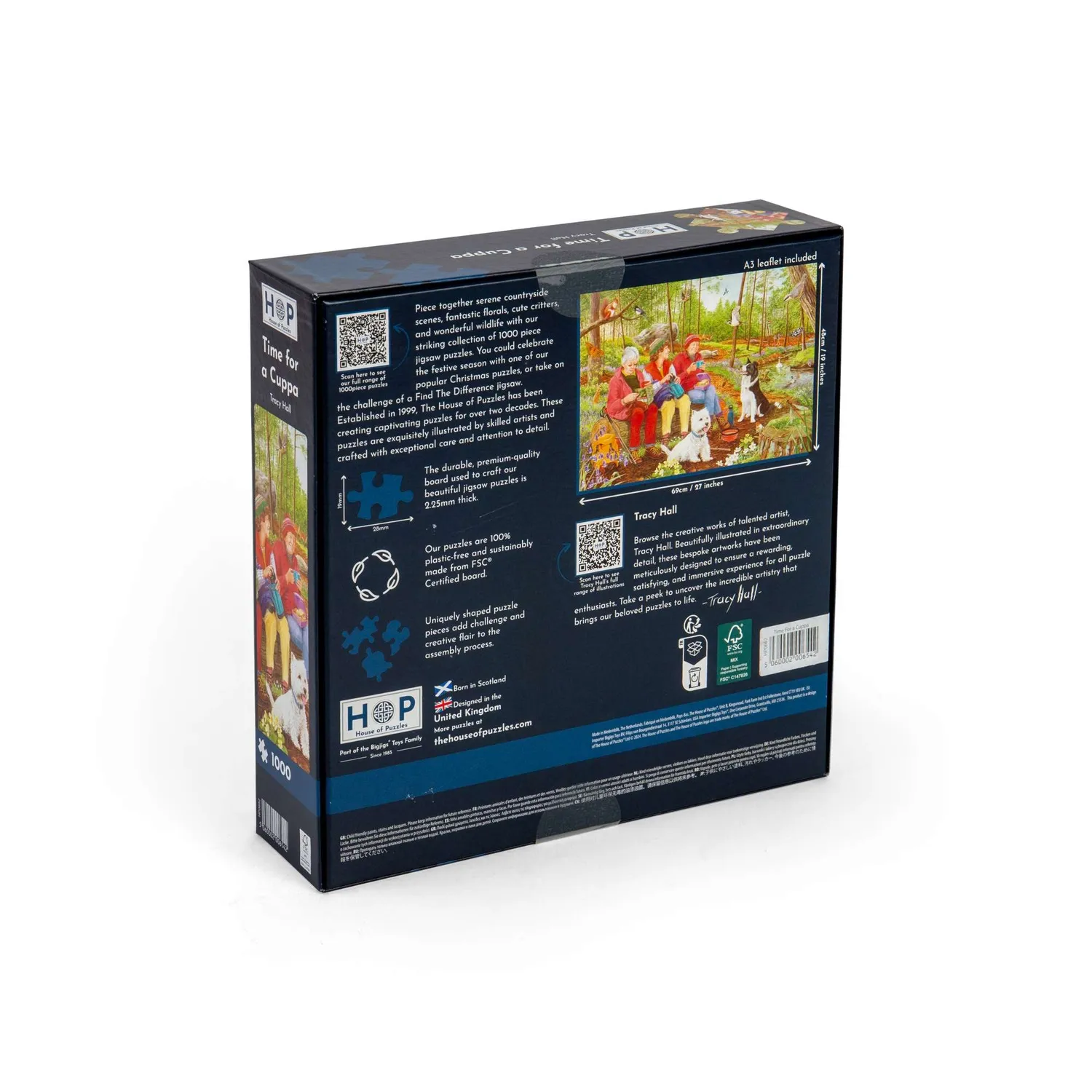 House of Puzzles Time For a Cuppa puslespil 1000 brikker voksne