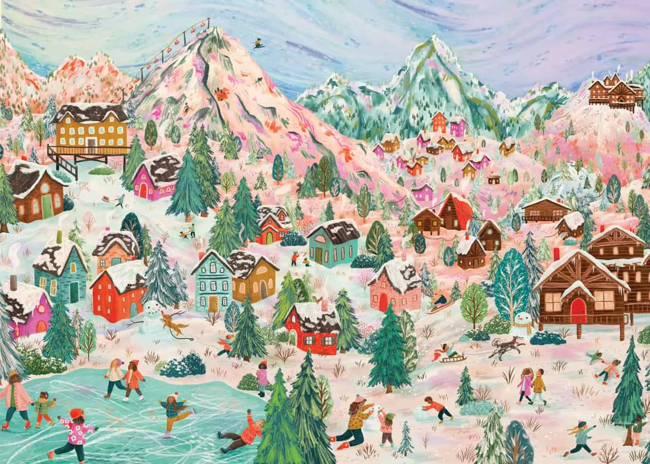 Elena Essex Alpine Holiday puslespil 1000 brikker jul