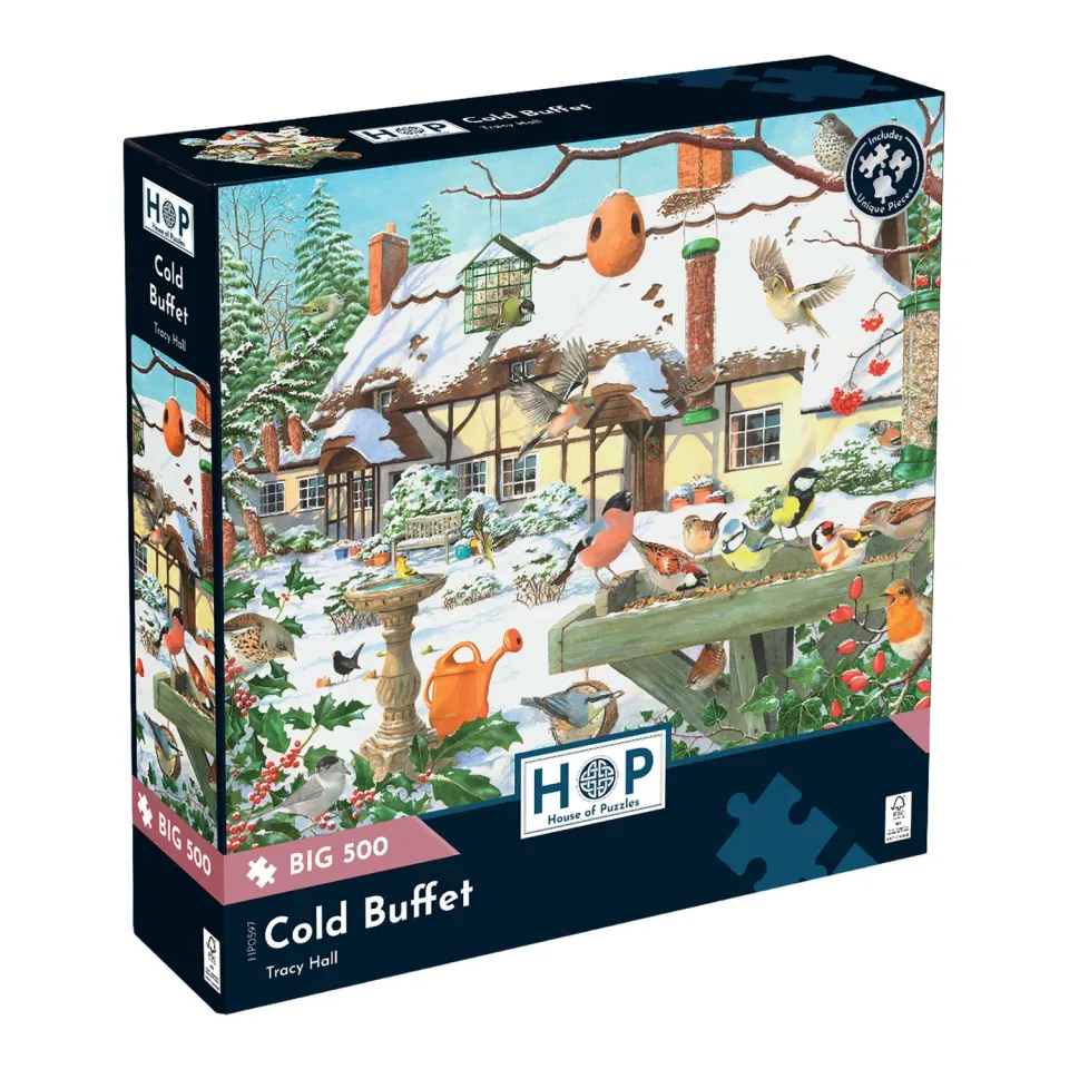 House of Puzzles BIG Cold Buffet puslespil 500 store brikker