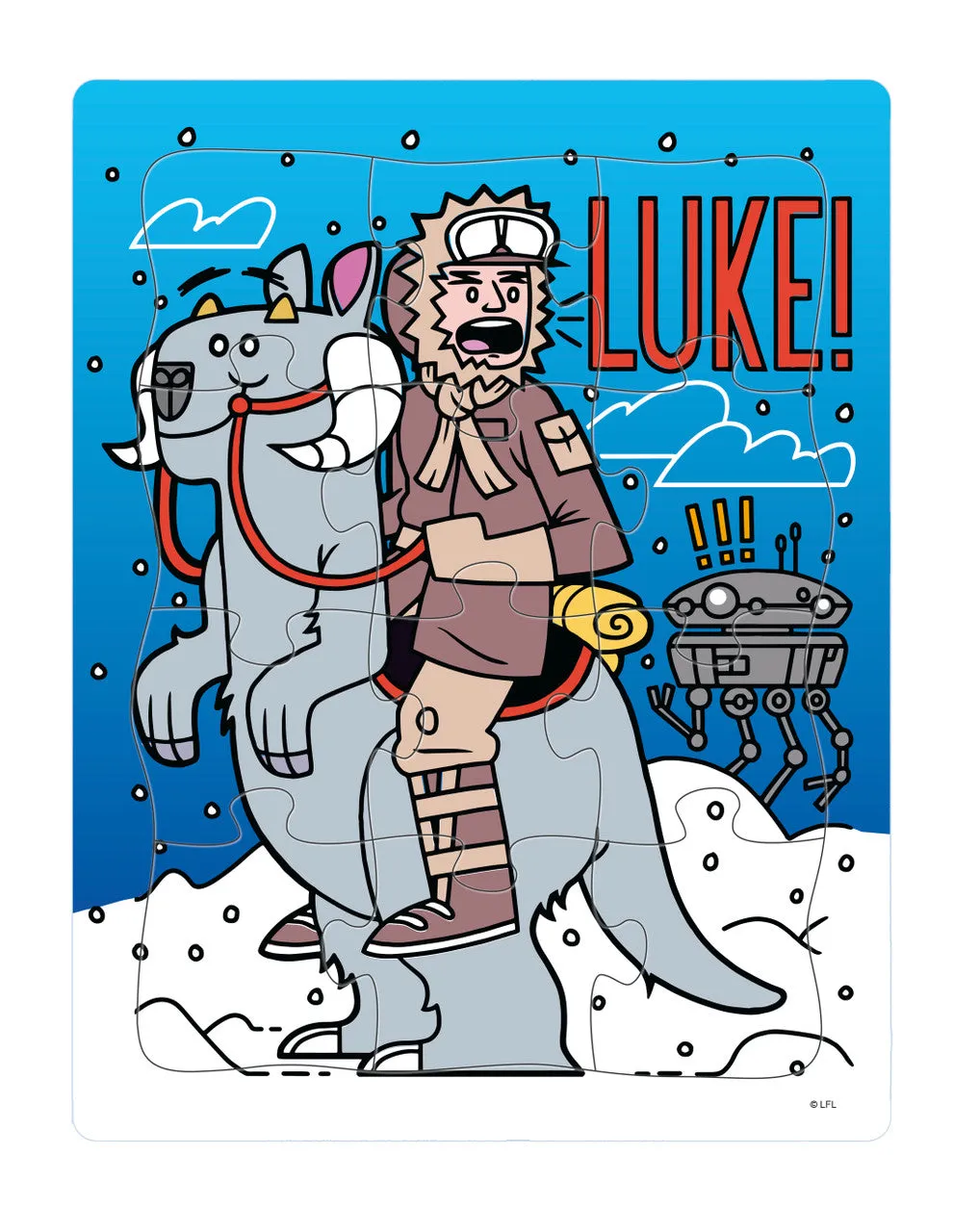 Buffalo Games Star Wars børnepuslespil 4-pak 12-48 brikker