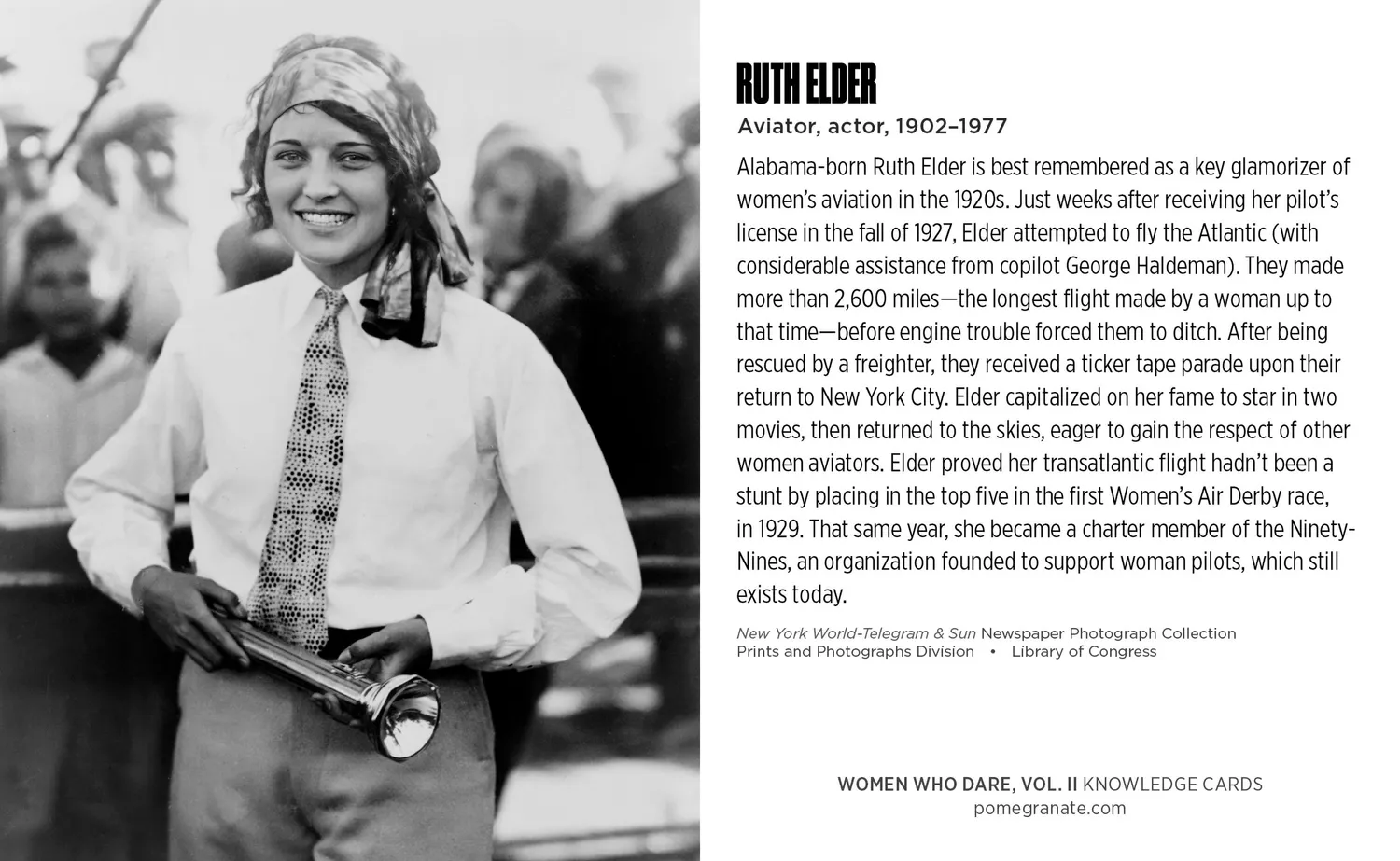 Pomegranate Women Who Dare Vol. II videnskort 48 stk historie