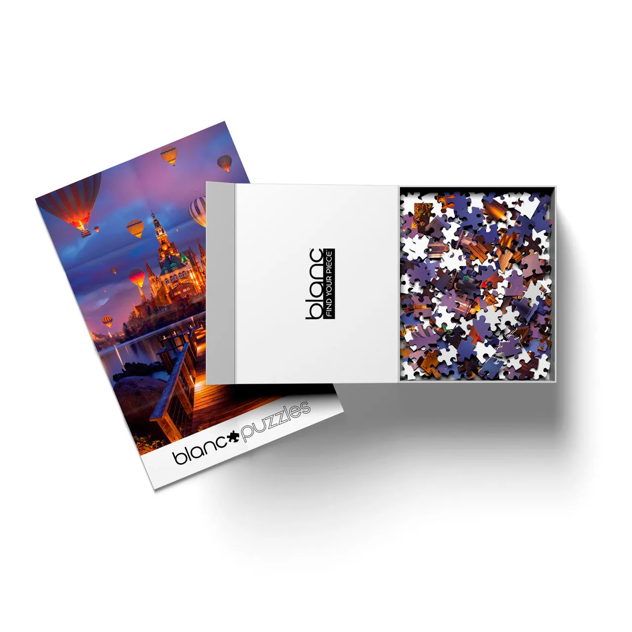 Buffalo Games Blanc Mystic Kingdom puslespil 1000 brikker landskab