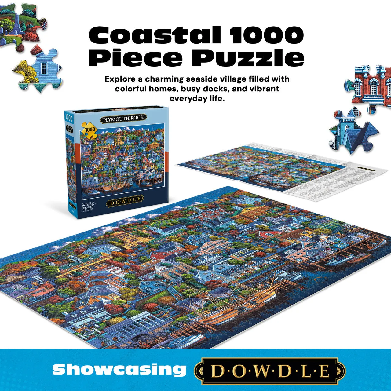 Buffalo Games Eric Dowdle Plymouth Rock puslespil 1000 brikker