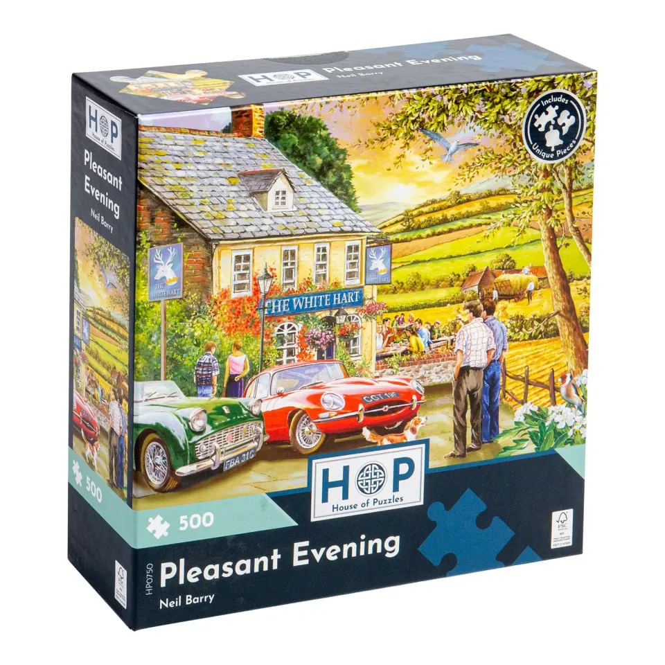 House of Puzzles Pleasant Evening 500 puslespil 500 brikker pub
