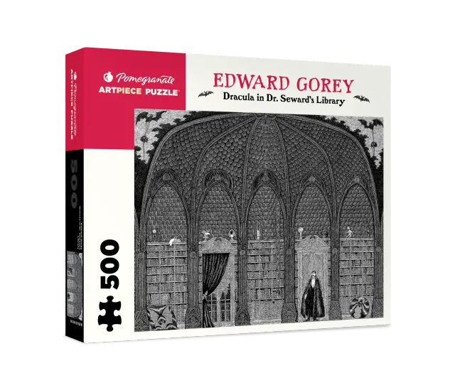 Pomegranate Edward Gorey Dracula puslespil 500 brikker
