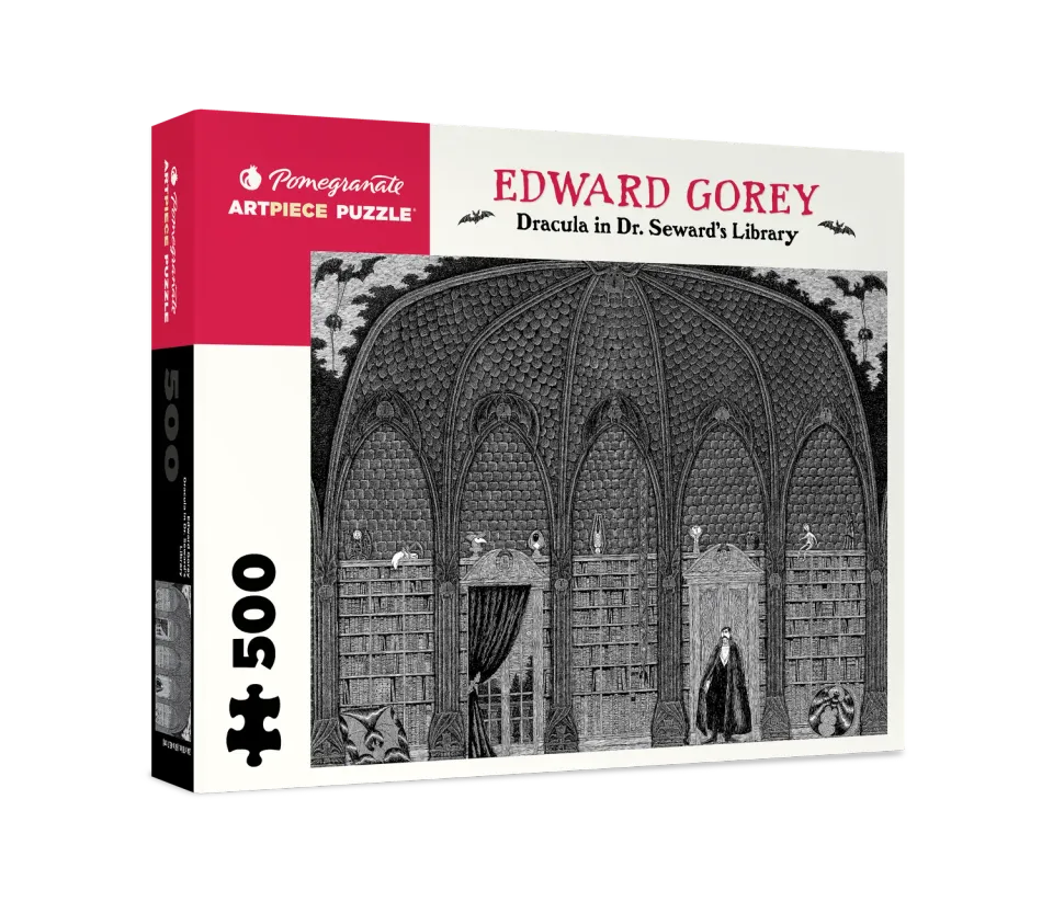 Pomegranate Edward Gorey Dracula puslespil 500 brikker
