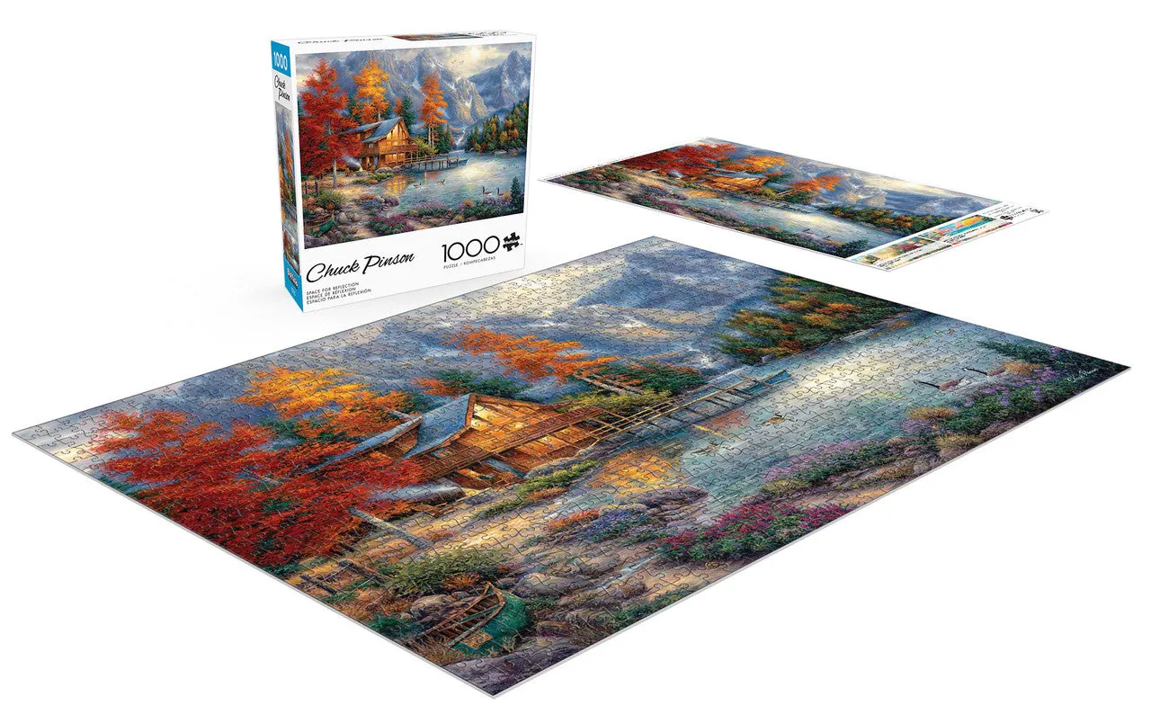 Buffalo Games Escapes Space for Reflection puslespil 1000 brikker