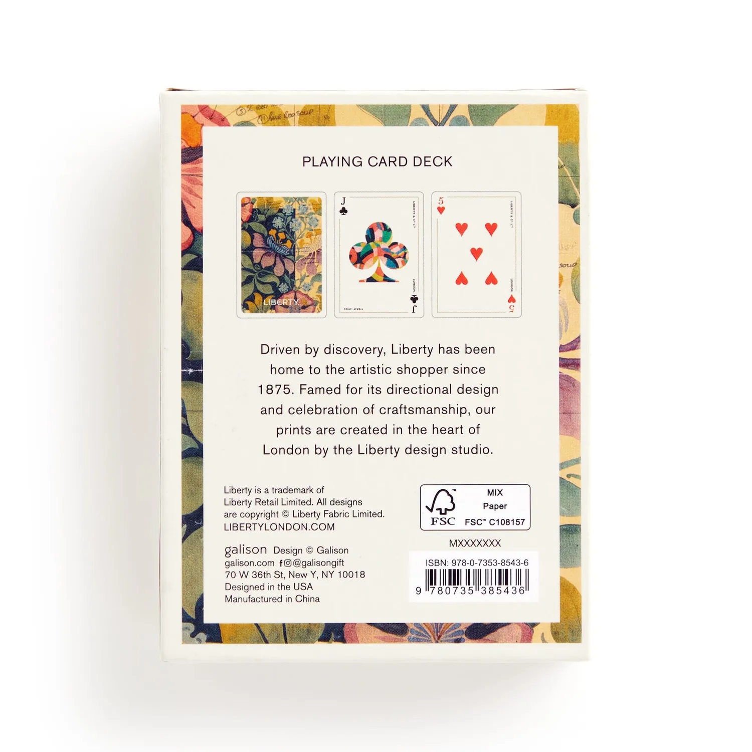 Good Puzzle Co. Liberty Archive spillekort standard med mønster