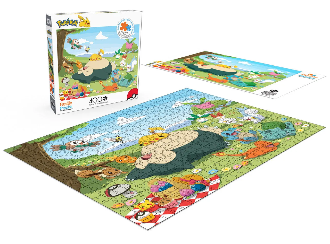 Buffalo Games Pokemon Picnic puslespil 400 brikker familie
